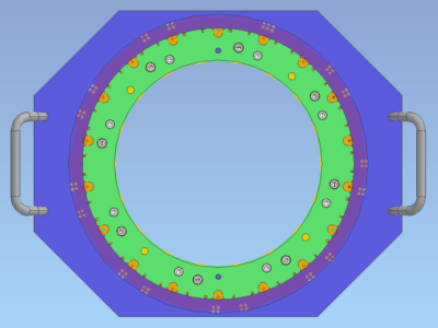 ターミナル位置度確認治具