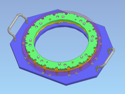 ターミナル位置度確認治具
