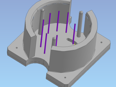 サーキットボード用穴位置検査治具