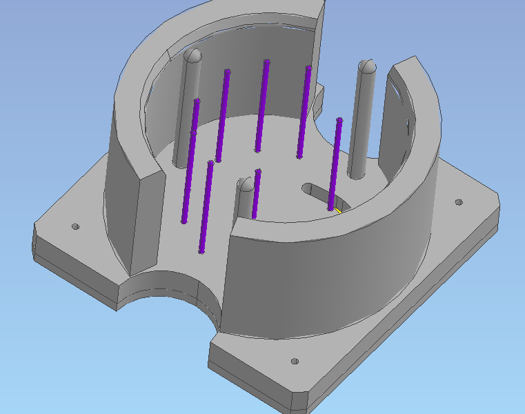 サーキットボード用穴位置検査治具